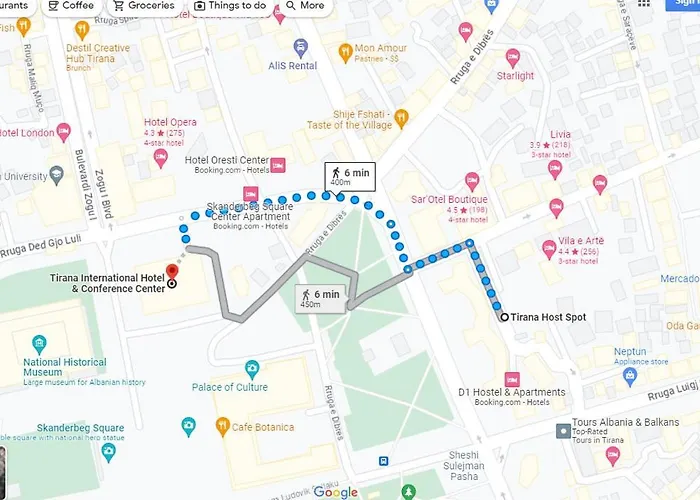 アパート Heart Of The - Comfortable ティラナ